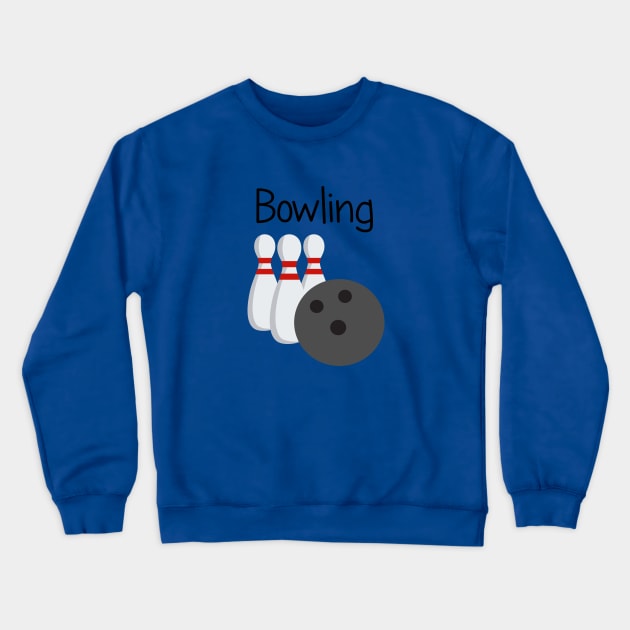 Bowling Crewneck Sweatshirt by EclecticWarrior101